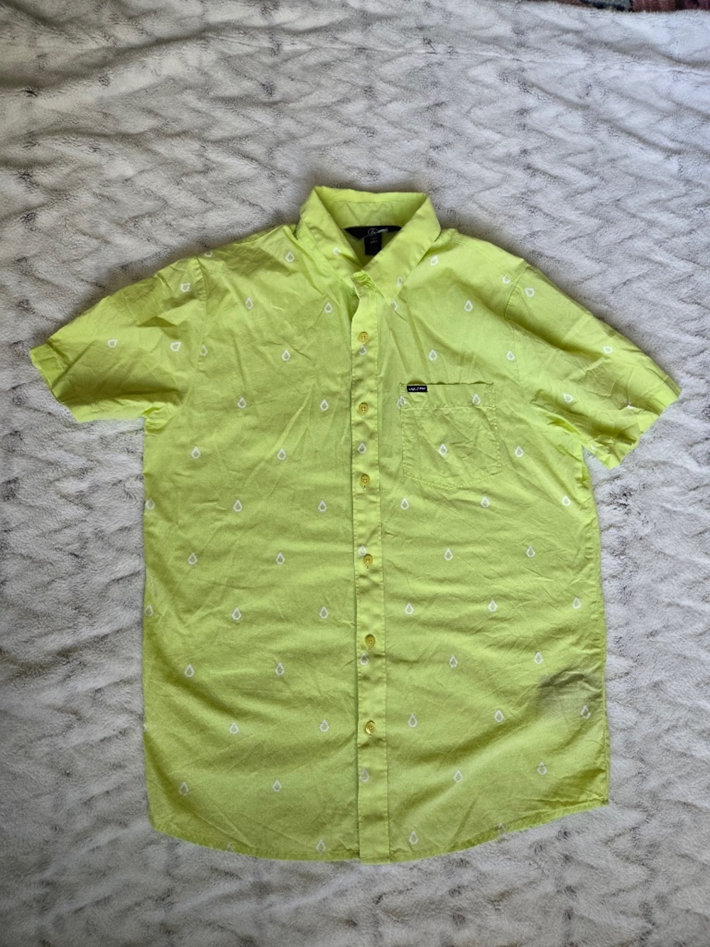 Men's Volcom Button-Down - S